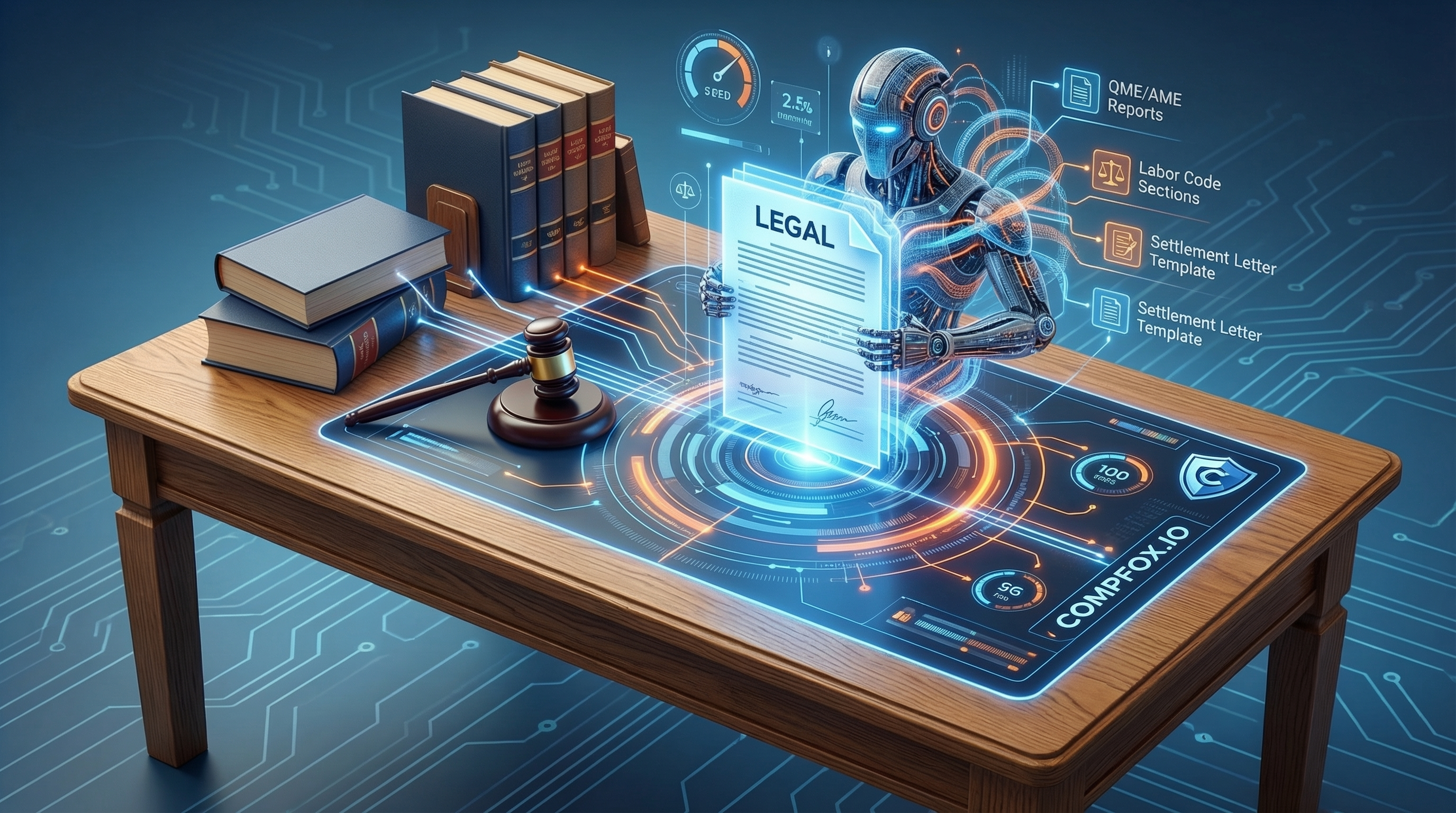 How to Automate Workers' Comp Settlement Letters: The Practitioner's Guide to Drafting at Machine Speed - AI legal drafting by CompFox
