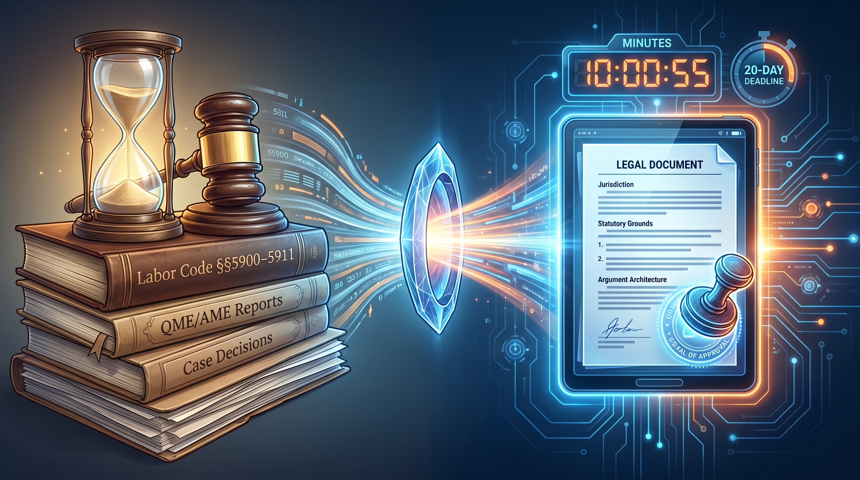 Workers' Comp Petition for Reconsideration: The Practitioner's Drafting Guide (Labor Code §§5900–5911) - AI legal drafting by CompFox