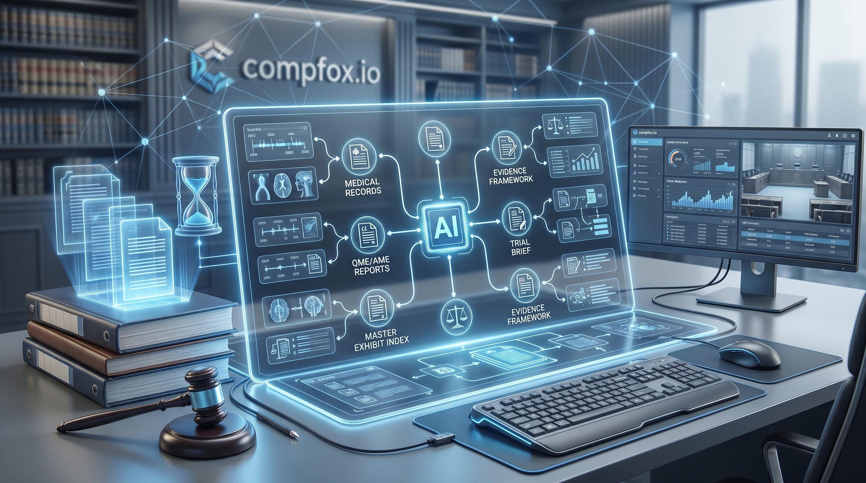 Workers' Comp Trial Exhibits & Evidence Organization Strategy: The Practitioner's Playbook - AI legal drafting by CompFox