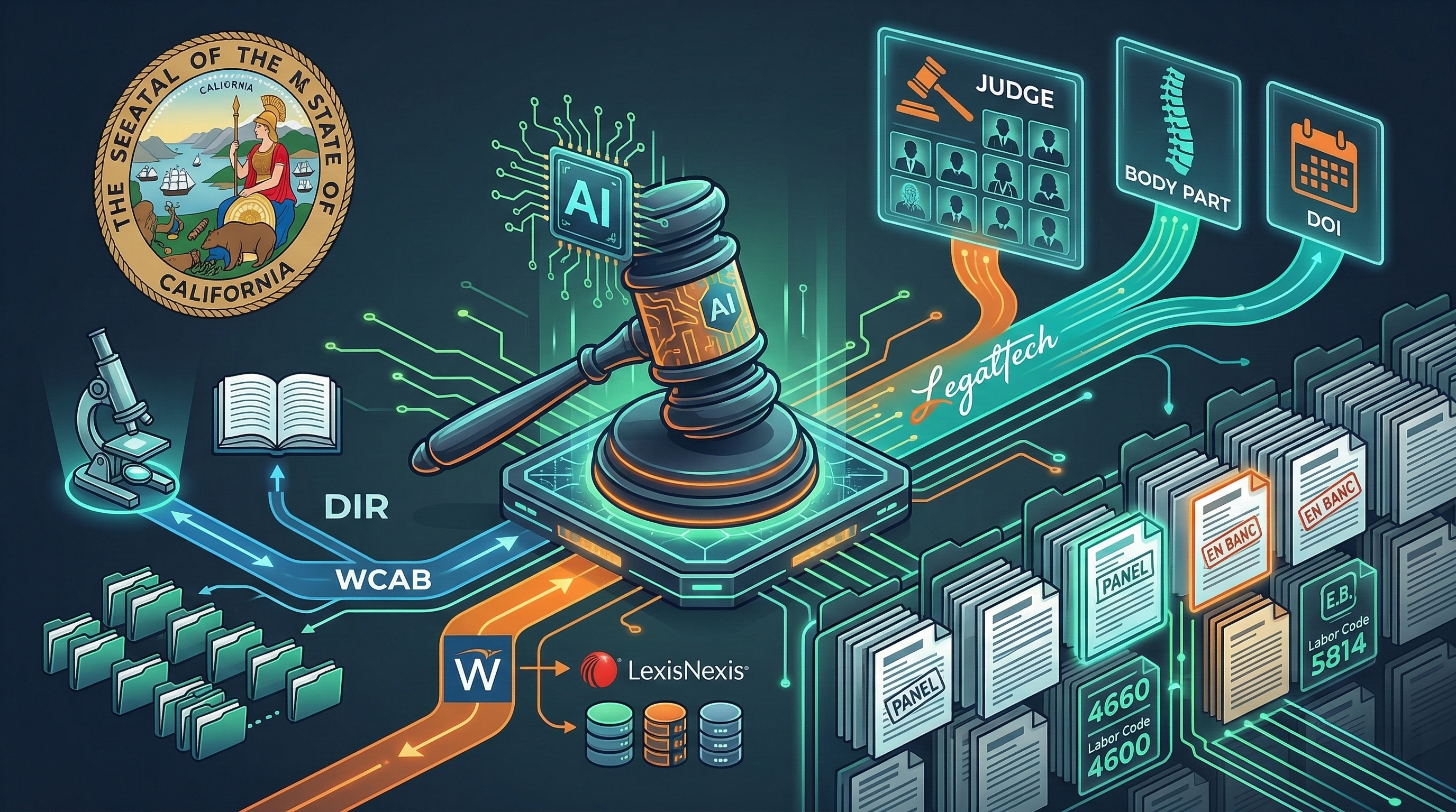 How to Find WCAB Panel Decisions by Judge in California: The Practitioner's Complete Guide - AI legal drafting by CompFox